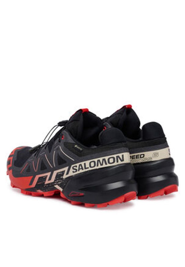 salomon - Salomon Buty do biegania Speedcross 6 Gore-Tex L49226000 Czarny. Kolor: czarny. Materiał: materiał. Technologia: Gore-Tex. Model: Salomon Speedcross