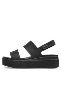 Crocs Sandały Brooklyn Low Wedge W 206453 Czarny. Kolor: czarny #9