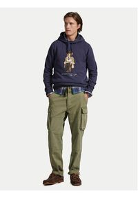 Polo Ralph Lauren Bluza 710980314001 Granatowy Regular Fit. Typ kołnierza: polo. Kolor: niebieski. Materiał: bawełna #5