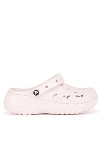 Crocs Klapki BAYA PLATFORM CLOG 208186-6PI Różowy. Kolor: różowy. Materiał: materiał, syntetyk. Obcas: na platformie