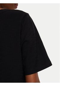 United Colors of Benetton - United Colors Of Benetton T-Shirt 3BVXD400H Czarny Relaxed Fit. Kolor: czarny. Materiał: bawełna #4