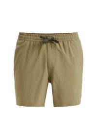 Quiksilver - Szorty kąpielowe dla Mężczyzn SURFSILK SOLID 16" Beżowy. Kolor: beżowy. Materiał: elastan, poliester, materiał. Styl: sportowy