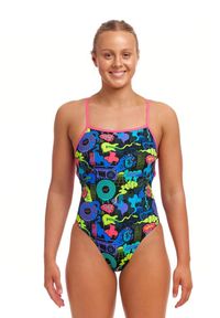 FUNKITA - Strój kąpielowy damski Funkita Poppy Long Strapped In. Kolor: wielokolorowy. Materiał: poliester