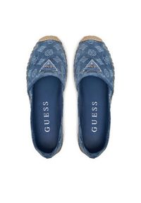 Guess Espadryle FLJDNN DEN14 Niebieski. Kolor: niebieski. Materiał: materiał #3