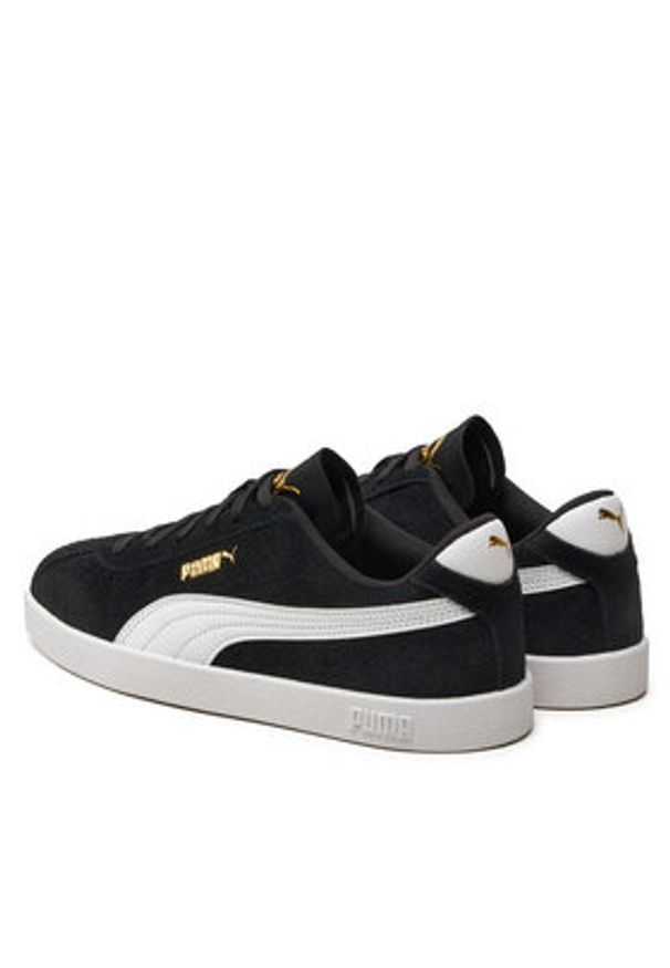 Puma Sneakersy Puma Club II 397444 01 Czarny. Kolor: czarny. Materiał: skóra