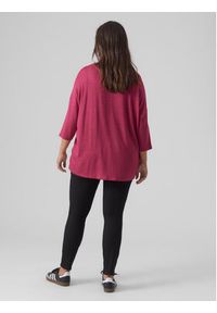 Vero Moda Curve Bluzka Brianna 10297287 Czerwony Regular Fit. Kolor: czerwony. Materiał: syntetyk #5