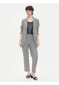 Pepe Jeans Marynarka Flavia PL402503 Szary Regular Fit. Kolor: szary. Materiał: syntetyk, wełna