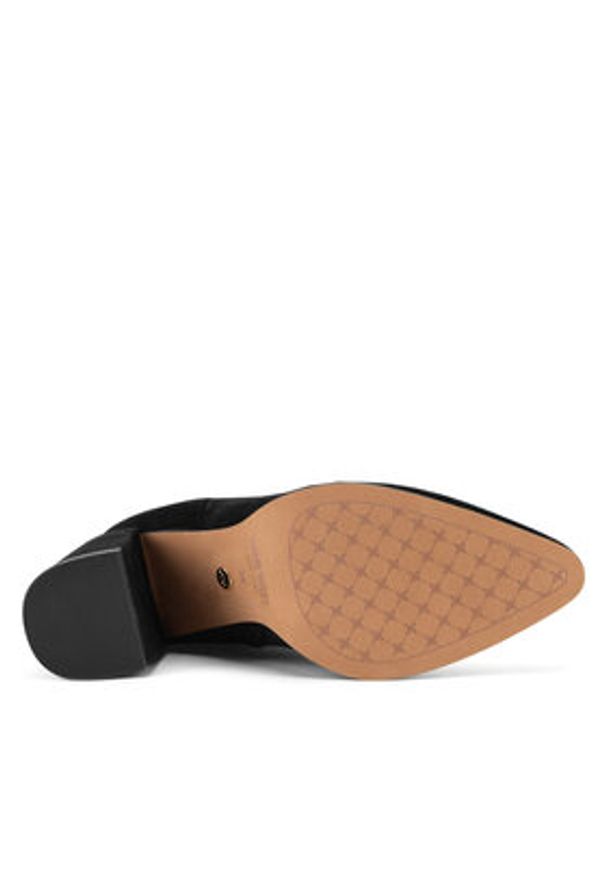 Nine West Kozaki WFA2999-1 Czarny. Kolor: czarny. Materiał: materiał