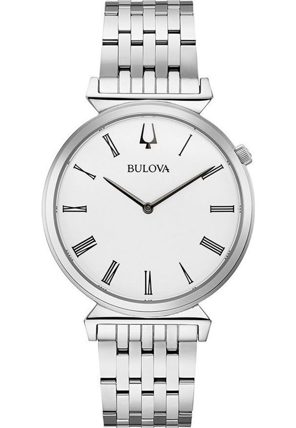 Zegarek Bulova Zegarek męski Bulova 96A232 srebrny. Kolor: srebrny