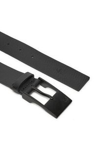 Calvin Klein Jeans Pasek Męski Classic Commercial Belt K50K512607 Czarny. Kolor: czarny. Materiał: skóra