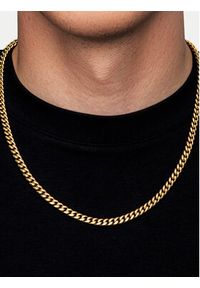 ICED STUFF Łańcuszek Miami Cuban Link Złoty. Materiał: metalowe. Kolor: złoty