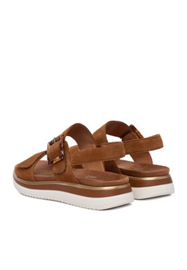 Remonte Sandały CEO-D1J62-22 Brązowy. Kolor: brązowy. Materiał: skóra, zamsz