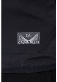 Calvin Klein Performance Kurtka męska kolor czarny przejściowa. Okazja: na co dzień. Kolor: czarny. Materiał: materiał. Długość: długie. Styl: casual #4