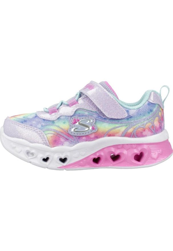 skechers - Tenisówki Skechers Model 303253n Kolor Fioletowy. Kolor: fioletowy. Materiał: syntetyk, tkanina. Model: Skechers Sport. Sport: turystyka piesza