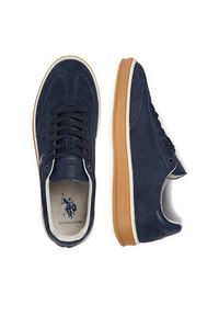 U.S. Polo Assn. Sneakersy EO-EVAN001M/6S1 Granatowy. Kolor: niebieski. Materiał: skóra, zamsz #2