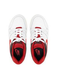 Nike Sneakersy Full Force Lo (Gs) FV5929 100 Biały. Kolor: biały. Materiał: skóra #5