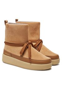 Napapijri Śniegowce NP0A4IKG Brązowy. Kolor: brązowy. Materiał: materiał #2