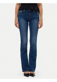 Vero Moda Jeansy Flash 10310511 Granatowy Flared Fit. Kolor: niebieski #1