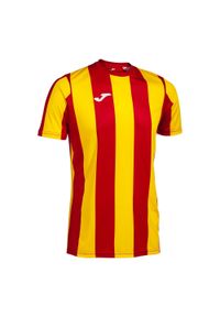 Jersey Joma Inter Classic. Kolor: żółty, czerwony, wielokolorowy. Materiał: jersey. Sport: piłka nożna, fitness #1