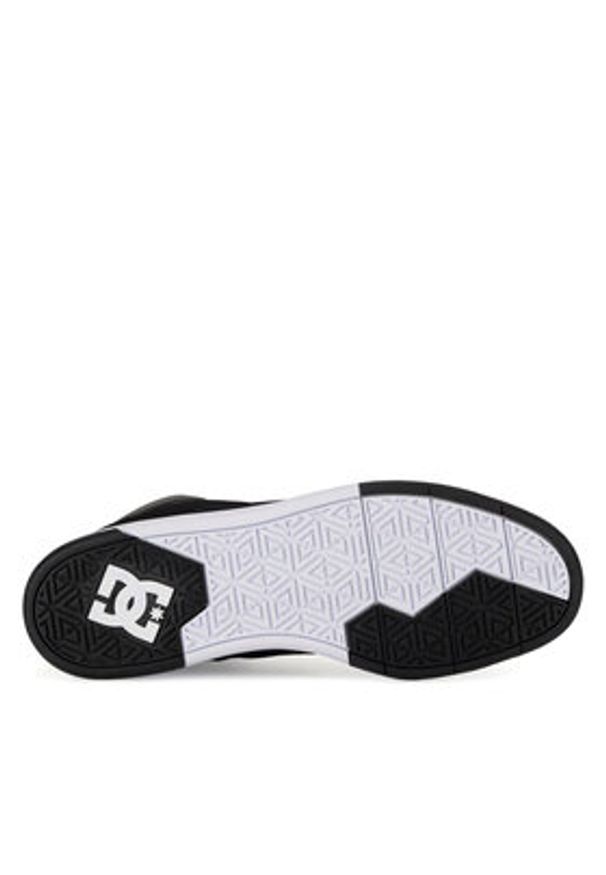 DC Shoes Sneakersy CURE HI TOP ADYS400072-BKW Czarny. Kolor: czarny. Materiał: skóra
