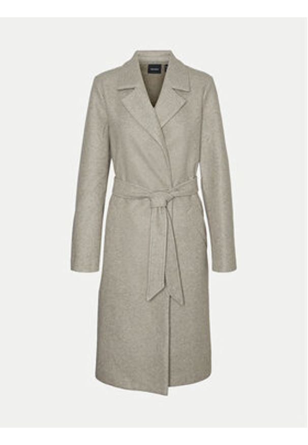 Vero Moda Płaszcz przejściowy Fortuneaya 10278330 Beżowy Regular Fit. Kolor: beżowy. Materiał: syntetyk