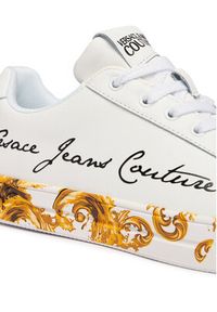 Versace Jeans Couture Sneakersy 80VA3SKL ZPB79 G03 Czarny. Kolor: czarny. Materiał: skóra #6
