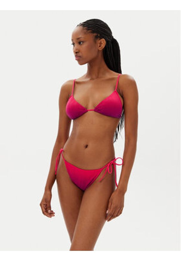 Chantelle Góra od bikini C12VQF Fioletowy. Kolor: fioletowy. Materiał: syntetyk