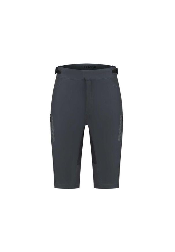 ROGELLI - Bermudy rowerowe męskie Rogelli Advntr Distance MTB z odpinaną wkładką. Kolor: szary, wielokolorowy, czarny. Sport: kolarstwo