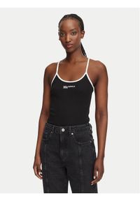 Karl Lagerfeld Jeans Body B3W17028 Czarny. Kolor: czarny. Materiał: bawełna #1