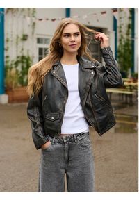 Kaffe Jeansy Ryana 10508745 Szary Wide Leg. Kolor: szary #5