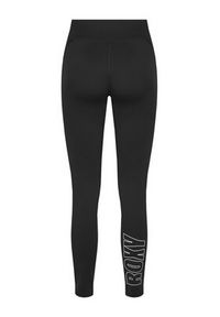Roxy Legginsy Everyday Flow ERJNP03590 Czarny Slim Fit. Kolor: czarny. Materiał: syntetyk #3