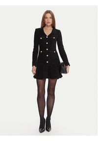 Marciano Guess Sukienka koktajlowa 5BGK36 7394A Czarny Regular Fit. Kolor: czarny. Materiał: syntetyk. Styl: wizytowy #3