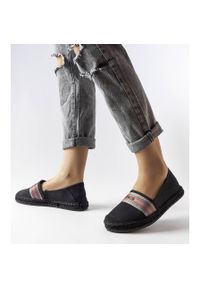 Big-Star - Czarne espadryle Big Star LL274894. Kolor: czarny