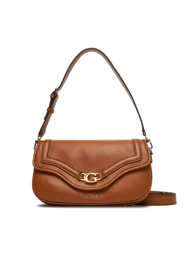 Guess Torebka Dea HWBG79 93200 Brązowy. Kolor: brązowy. Materiał: skórzane