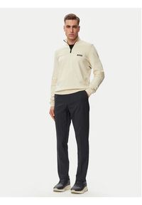 BOSS Chinosy Goc Swing 50564285 Granatowy Regular Fit. Kolor: niebieski. Materiał: syntetyk #3