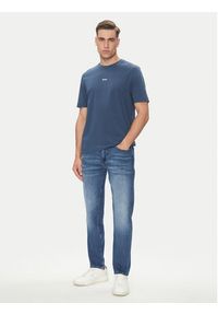 BOSS Jeansy Troy Bo 50544652 Niebieski Straight Fit. Kolor: niebieski