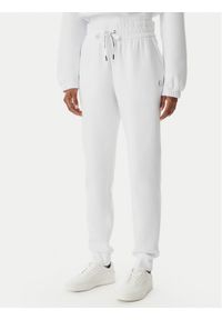 Armani Exchange Spodnie dresowe XW001745 AF10818 U0002 Biały Regular Fit. Kolor: biały. Materiał: bawełna #1