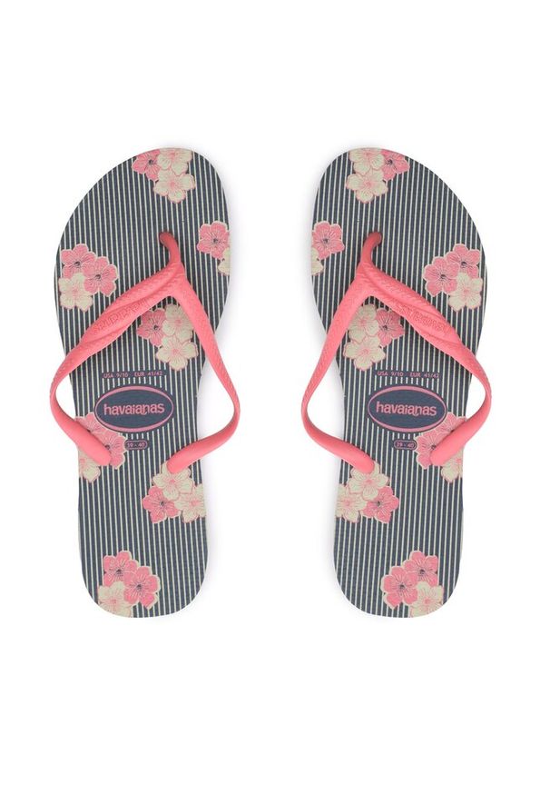 Japonki Havaianas. Wzór: kolorowy