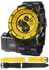 Zegarek męski Vostok Europe YM86-620C504B czarny. Kolor: czarny #1