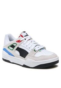 Puma Sneakersy Slipstream Trash Talk Jr 394357 01 Biały. Kolor: biały. Materiał: skóra #5
