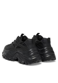 DeeZee Sneakersy AM25238 Czarny. Kolor: czarny. Materiał: skóra