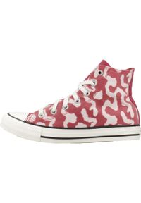 Tenisówki Converse Model Chuck Taylor All Star Hi Kolor Nadruk Zwierzęcy. Kolor: wielokolorowy. Materiał: tkanina. Wzór: motyw zwierzęcy, nadruk