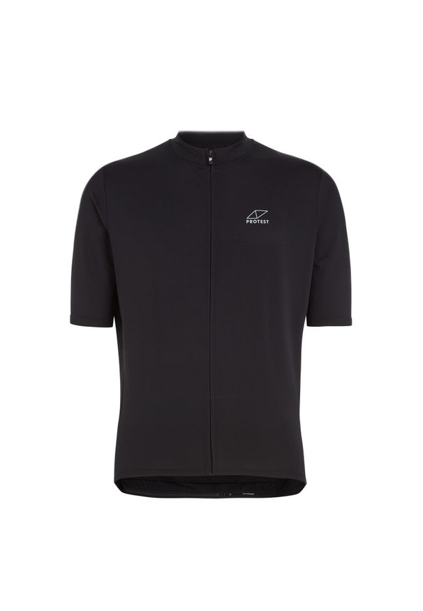 Dżersej z krótkim rękawem Protest PRTZABEL. Kolor: czarny. Materiał: jersey. Długość rękawa: krótki rękaw. Długość: krótkie. Sport: kolarstwo
