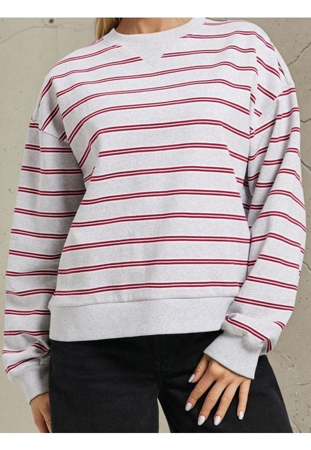 Sinsay - Bluza w paski - wielobarwny. Wzór: paski