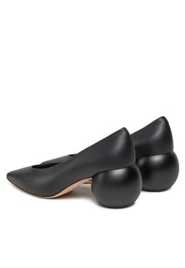 Weekend Max Mara Czółenka Jock 2415521074600 Czarny. Kolor: czarny. Materiał: skóra