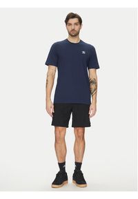 Adidas - adidas T-Shirt Trefoil Essentials JC9989 Granatowy Regular Fit. Kolor: niebieski. Materiał: bawełna