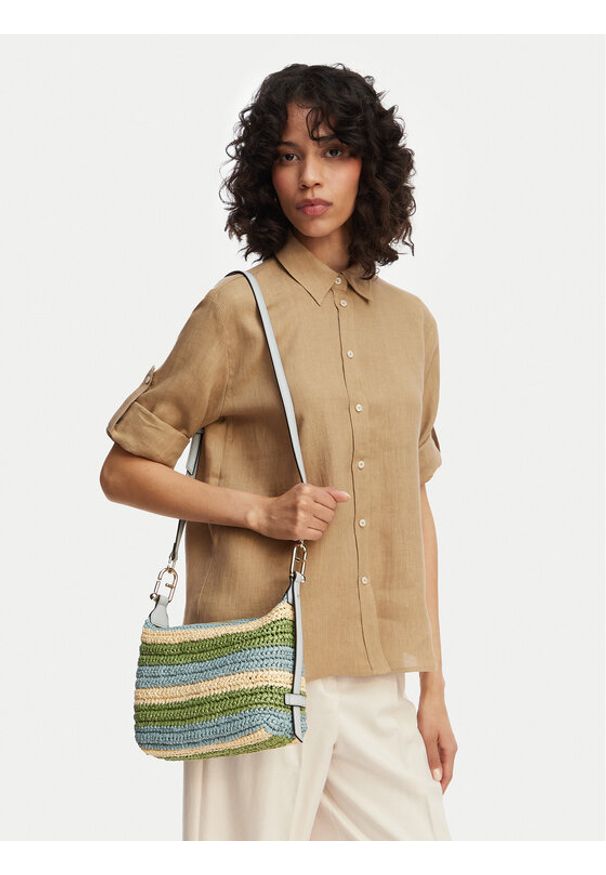 Furla Torebka Tonie Mini WE00899 BX4447 CN 4500S Błękitny. Kolor: niebieski