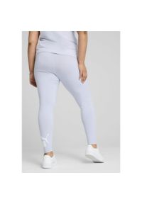 Damskie legginsy Puma No. 1. Kolor: niebieski. Materiał: guma. Wzór: nadruk