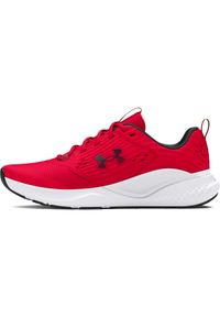 Buty Under Armour Charged Commit Tr 4, Mężczyźni. Kolor: czerwony. Materiał: materiał. Sport: bieganie