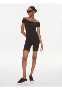 Calvin Klein Jeans Szorty sportowe Logo J20J223137 Czarny Slim Fit. Kolor: czarny. Materiał: bawełna #5